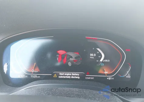 2020 BMW X3 xDrive30I from USA, damaged, VIN 5UXTY5C01L9C36527